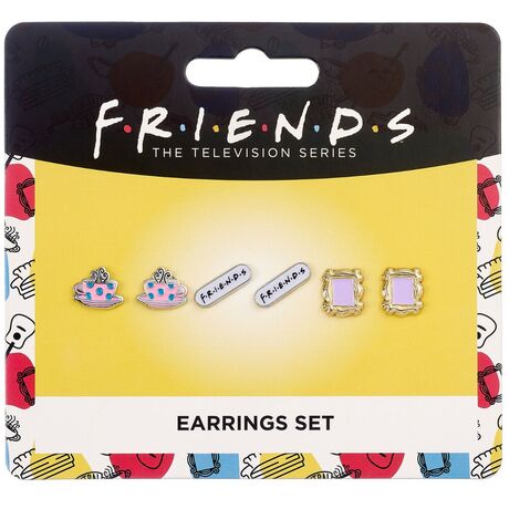 THE CARAT SHOP Friends Set 3 pairs of earrings