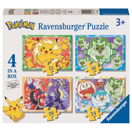 RAVENSBURGER Pokemon puzzle 12-16-20-24pcs