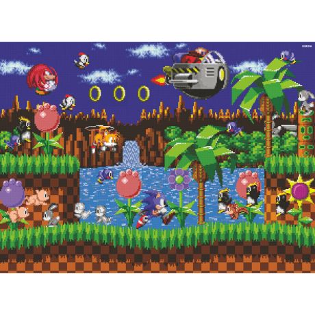 RAVENSBURGER Sonic the Hedgehog puzzle 500pcs
