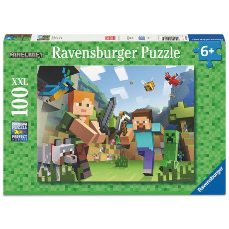 RAVENSBURGER Minecraft XXL puzzle 100pcs