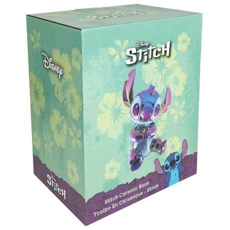 Salvadanaio Disney Stitch Metallizzato