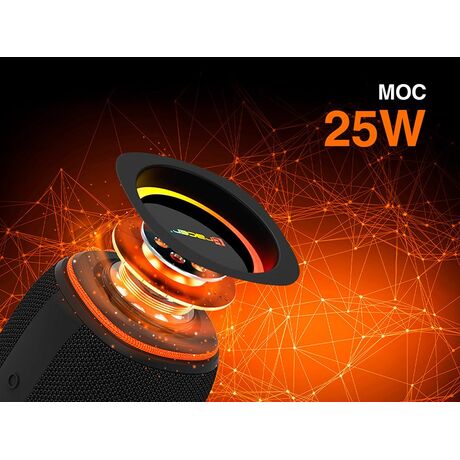 Tracer XtremeBeat Ultra TWS Portable Bluetooth Speaker Black 25 W