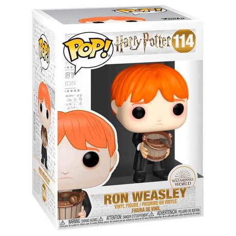 FUNKO POP figure Harry Potter Ron Puking Slugs with Bucket