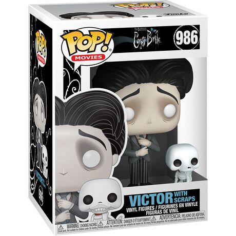 FUNKO POP figure Corpse Bride Victor with Scraps