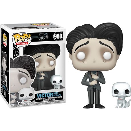 FUNKO POP figure Corpse Bride Victor with Scraps