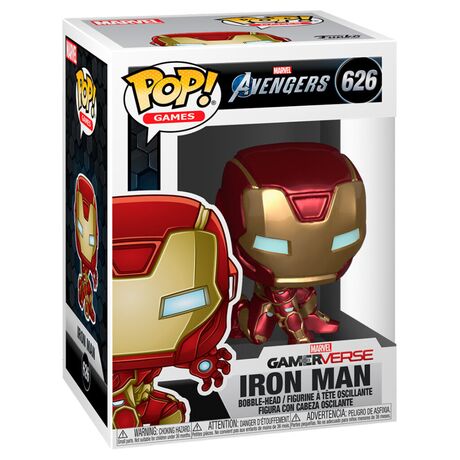 FUNKO POP figure Marvel Avengers Game Iron Man Stark Tech Suit