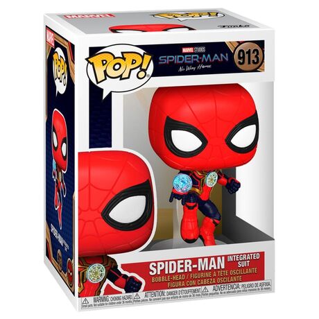 FUNKO POP figure Marvel Spiderman No Way Home Spiderman Integrated Suit
