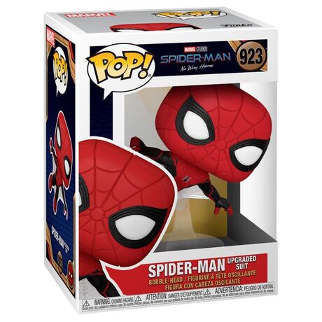 FUNKO POP figure Marvel Spiderman No Way Home Spiderman Upgraded Suit