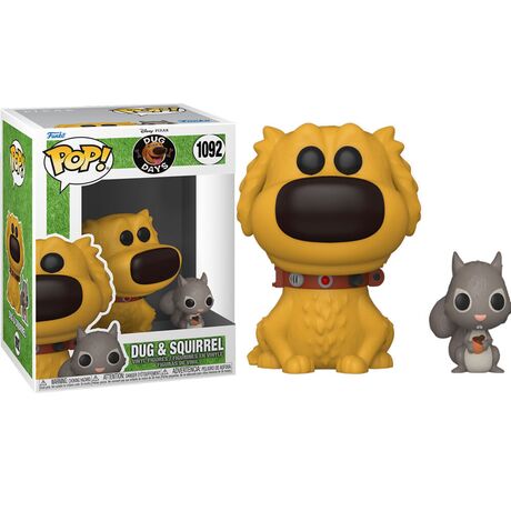 FUNKO POP figure Dug Days  Dug with Squirrel