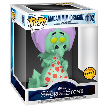 FUNKO POP figure Disney The Sword in the Stone Mim as Dragon Chase 15cm