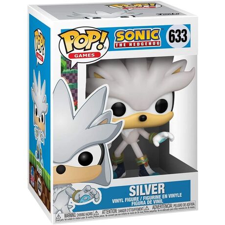 FUNKO POP figure Sonic 30th Anniversary Silver the Hedgehog