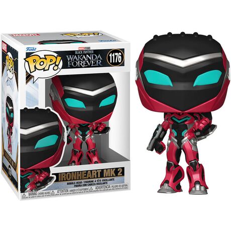 FUNKO POP figure Marvel Black Panther Wakanda Forever Ironheart MK2