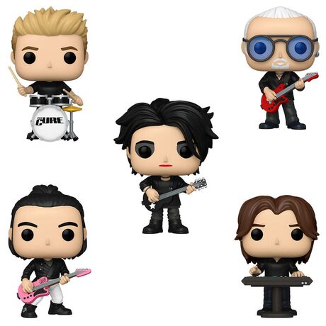 FUNKO POP pack 5 figures The Cure