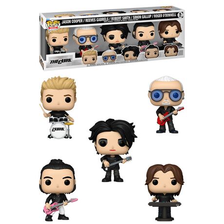 FUNKO POP pack 5 figures The Cure