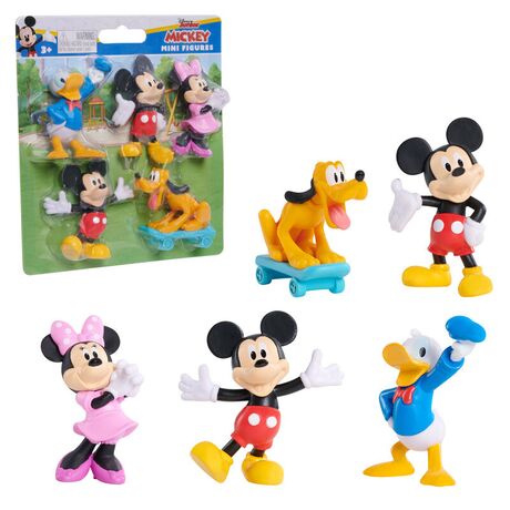 JUST PLAY Disney Mickey pack 5 figures
