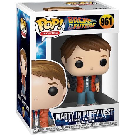 FUNKO POP figure Back To The Future Doc Marty in Puffy Vest
