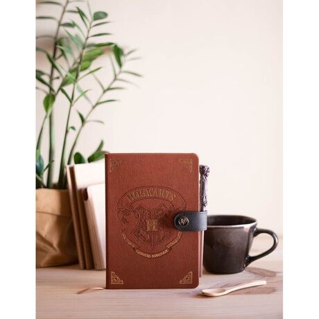 ERIK Harry Potter Hogwart A5 premium notebook + wand pen