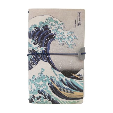 ERIK The Great Wave of Kanagawa Hokusai travel notebook