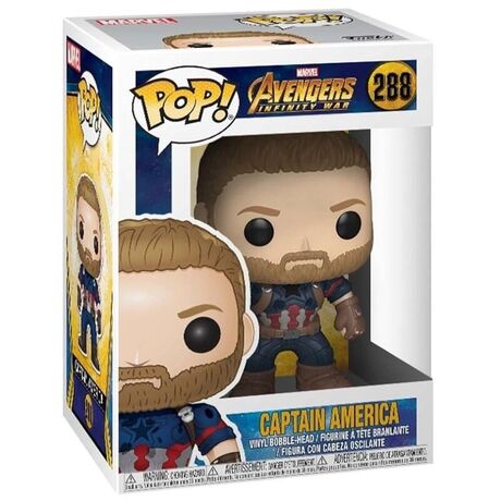 FUNKO POP figure Marvel Avengers Infinity War Captain America