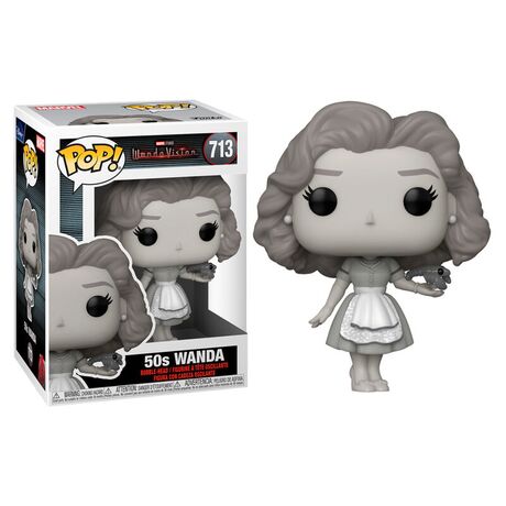 FUNKO POP figure Marvel WandaVision Wanda 50s