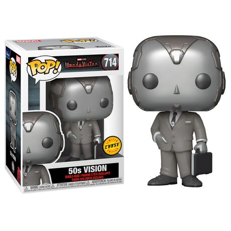 FUNKO POP figure Marvel WandaVision Vision 5 + 1 Chase