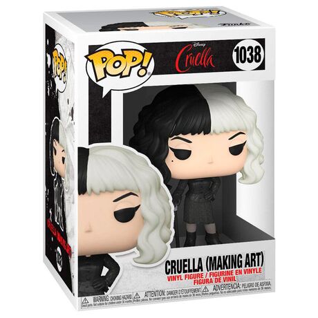 FUNKO POP figure Disney Cruella Making Art