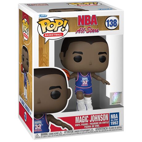 FUNKO POP figure NBA All Star Magic Johnson 1992