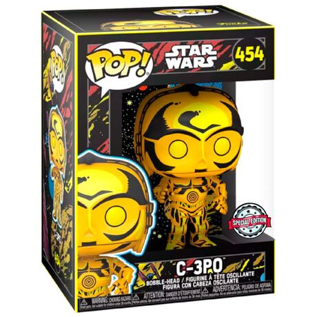 FUNKO POP figure Star Wars Retro Series C-3PO Exclusive