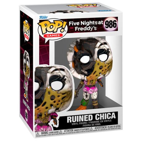 FUNKO POP figure Five Nights at Freddys Ruined Chica