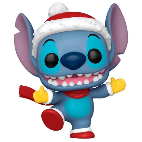 FUNKO POP figure Disney Stitch with Santa Hat