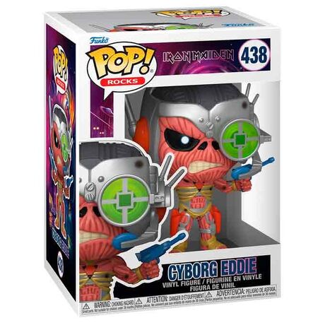 FUNKO POP figure Iron Maiden Cyborg Eddie