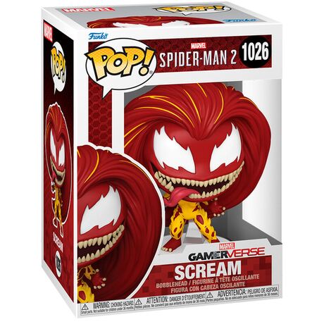 FUNKO POP figure Marvel Spider-Man 2 Scream