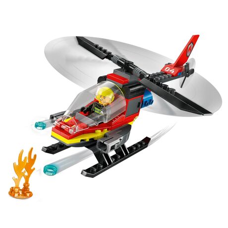 LEGO CITY 60411 FIRE RESCUE HELICOPTER