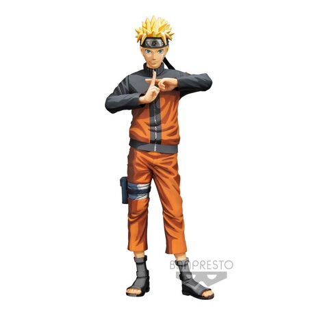 BANPRESTO Naruto shippuden Grandista Nero Uzumaki Naruto figure 27cm