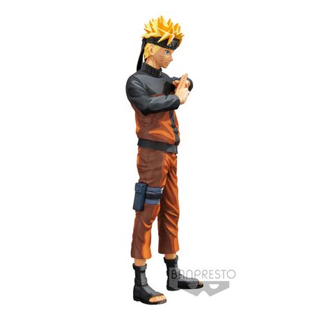 BANPRESTO Naruto shippuden Grandista Nero Uzumaki Naruto figure 27cm