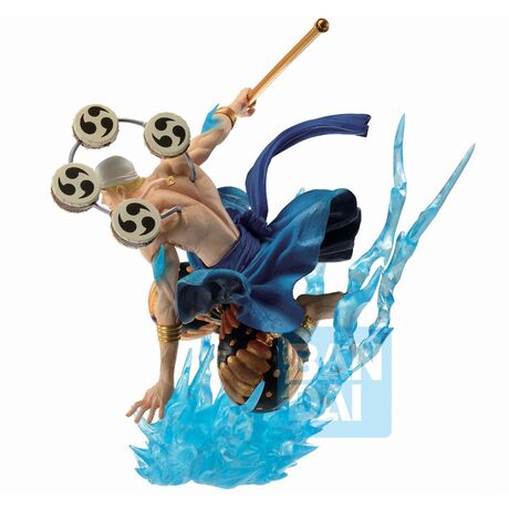 BANPRESTO One Piece Duel Memories Enel Ichibansho figure 13cm