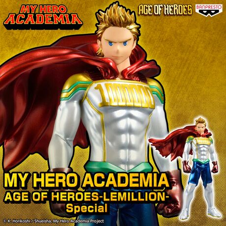 BANPRESTO My Hero Academia Age of Heroes Lemillion figure 18cm