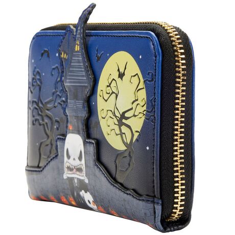LOUNGEFLY Loungefly Disney Nightmare Before Christmas Jack Skellington wallet