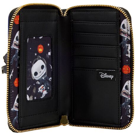 LOUNGEFLY Loungefly Disney Nightmare Before Christmas Jack Skellington wallet