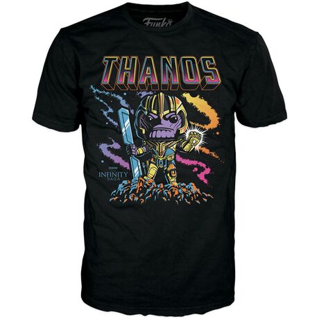 FUNKO Set figure POP & Tee Marvel Infinity Saga Thanos Exclusive