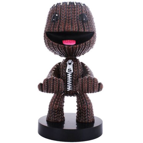EXQUISITE GAMING LittleBigPlanet Sackboy figure clamping bracket Cable guy 21cm
