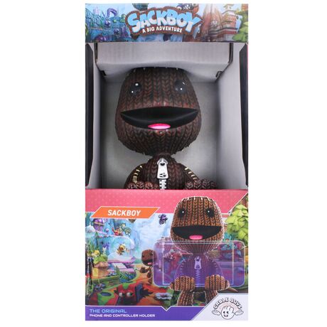 EXQUISITE GAMING LittleBigPlanet Sackboy figure clamping bracket Cable guy 21cm
