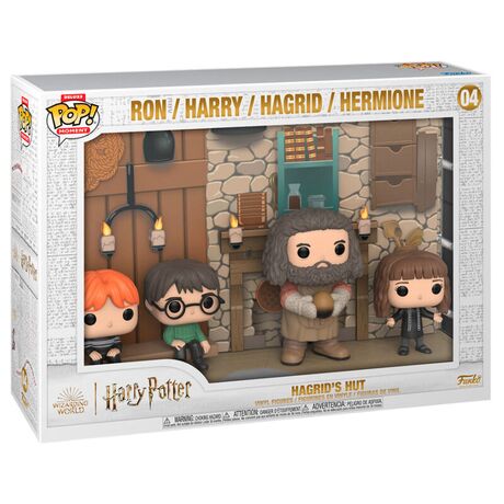 FUNKO POP figure Moments Deluxe Harry Potter Hagrids Hut