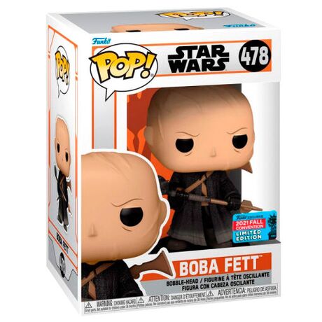 FUNKO POP figure Star Wars Boba Fett No Armor Exclusive