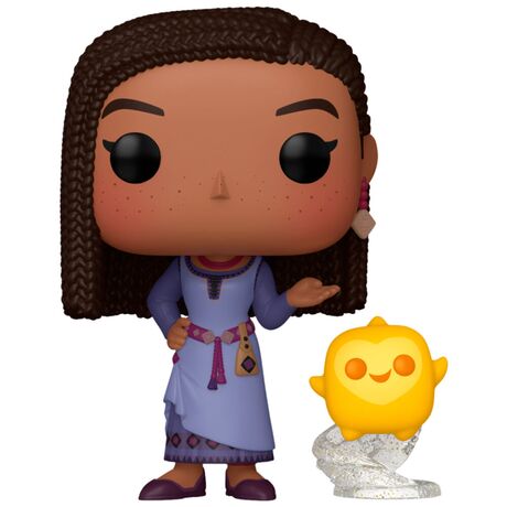 FUNKO POP figure Disney Wish Asha with Star