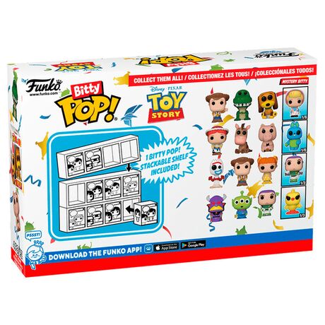FUNKO Blister 4 figures Bitty POP Disney Toy Story Woody
