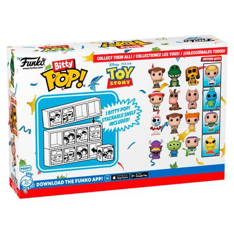 FUNKO Blister 4 figures Bitty POP Disney Toy Story Zurg