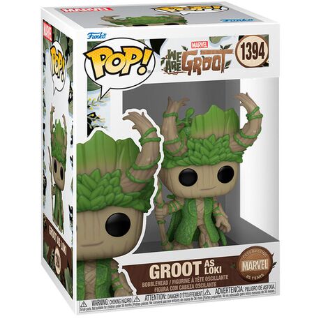 FUNKO POP figure Marvel We Are Groot - Groot as Loki