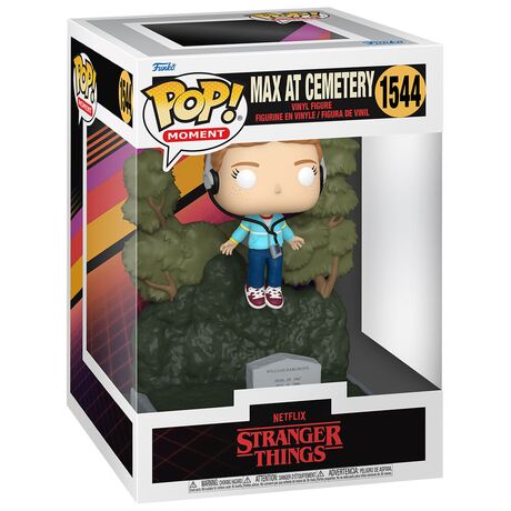 FUNKO POP figure Moments Stranger Things Max at Cemetery