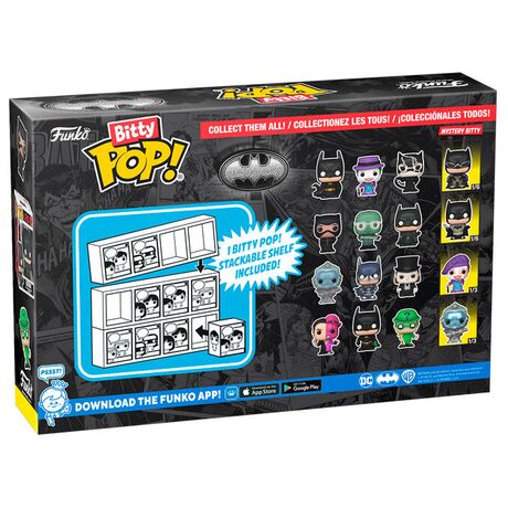 FUNKO Blister 4 figures Bitty POP DC Comics Batman 85th Anniversary Batman
